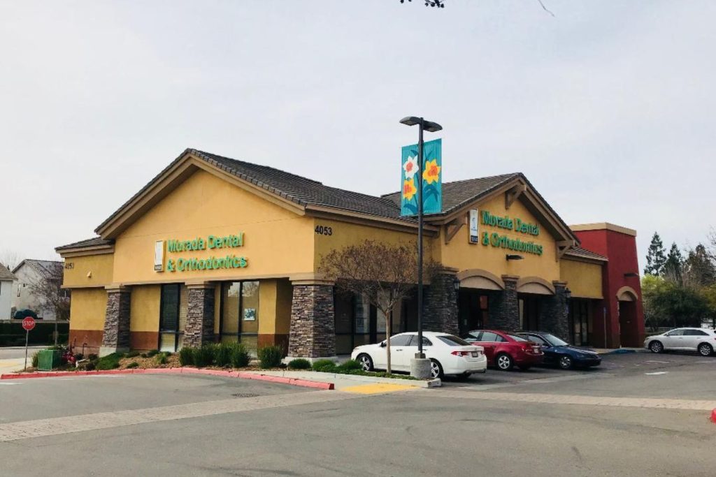 Morada Dental & Orthodontics office, outdoor photo
